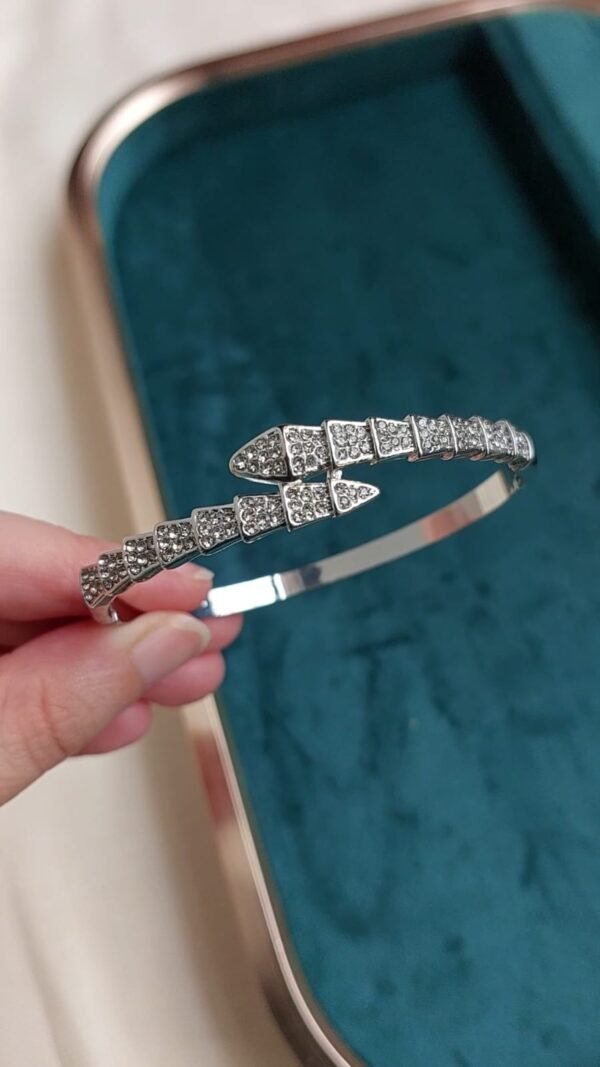 Silver Serpent Bracelet