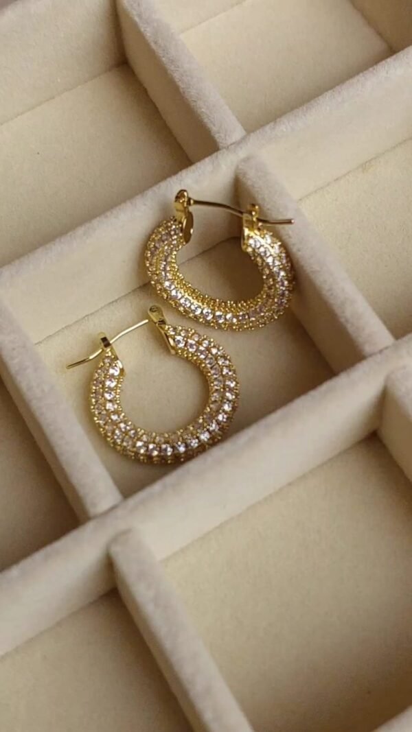 Large Gold Hoops
