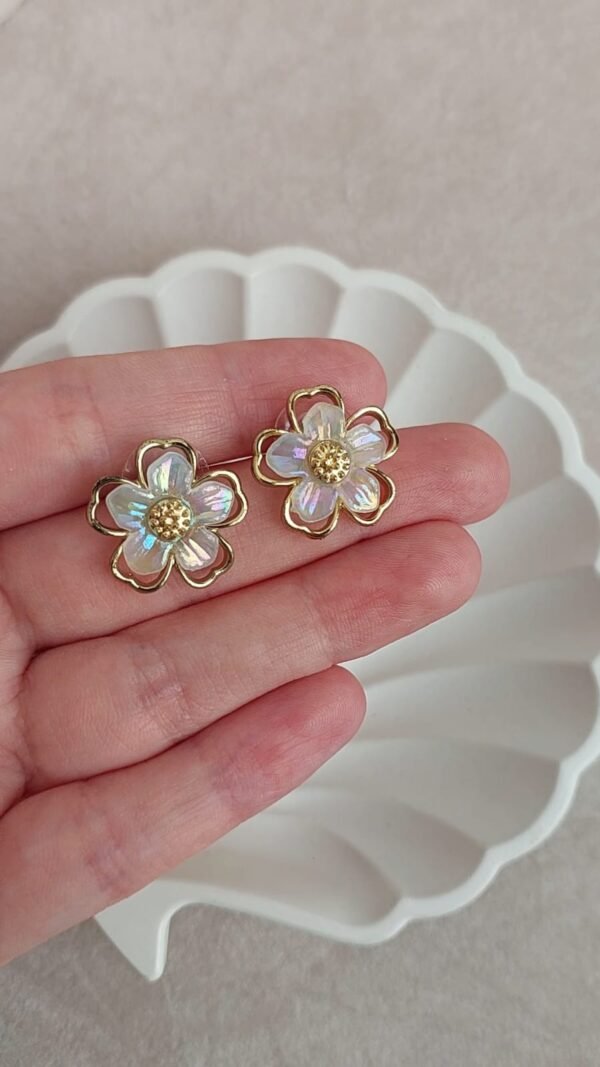 Camellia Flower Studs